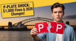 Goodbye Old P-Plate Rules in Australia: New Driving Laws in 2026 Could Mean $1,000 Fines and Licence Suspension